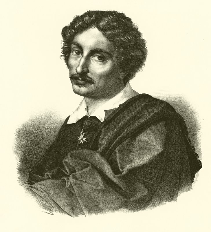 Michelangelo Merisi da Caravaggio, retrato de French School