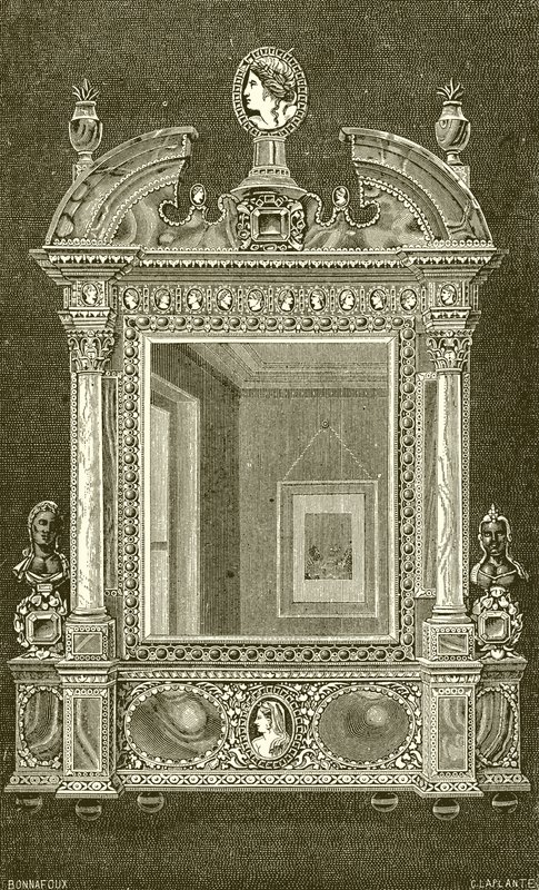 Espejo de María de Médici de French School