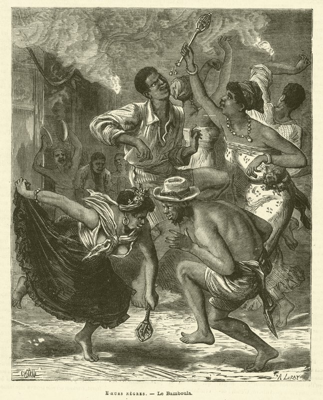Costumbres negras de French School