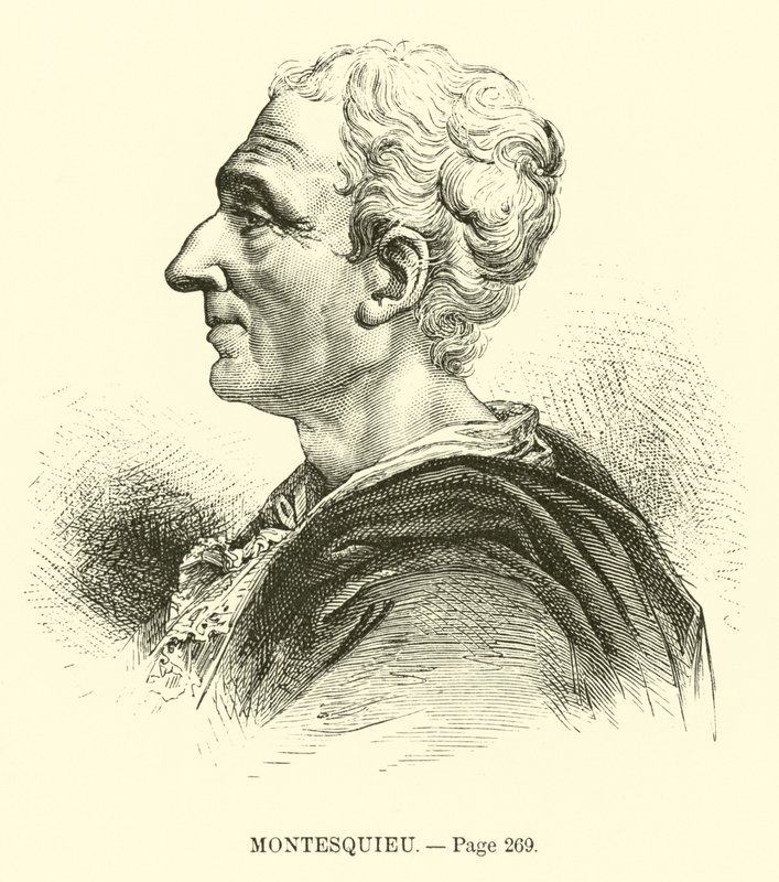Montesquieu de French School