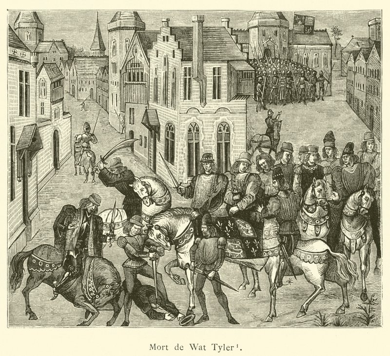 Muerte de Wat Tyler de French School