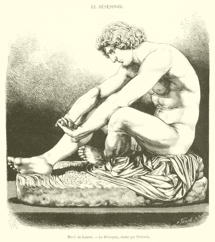 Museo del Louvre, La Desesperación de French School