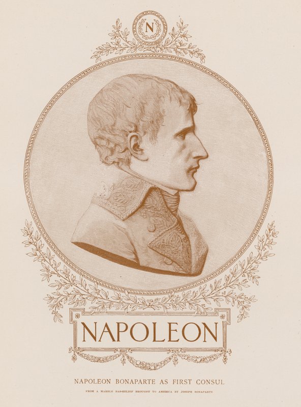 Napoleón Bonaparte como Primer Cónsul de French School