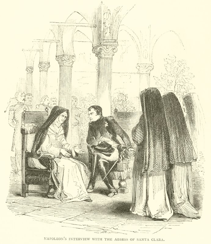 Entrevista de Napoleón con la Abadesa de Santa Clara de French School
