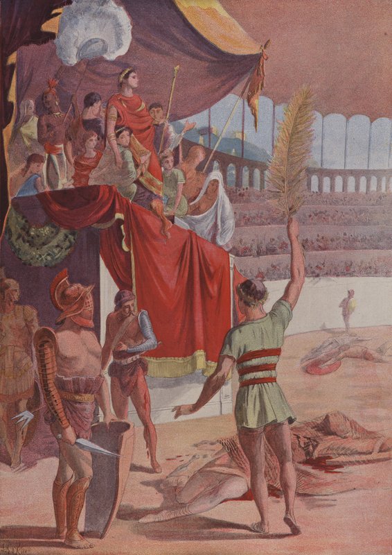 Nerón en el Circo de French School