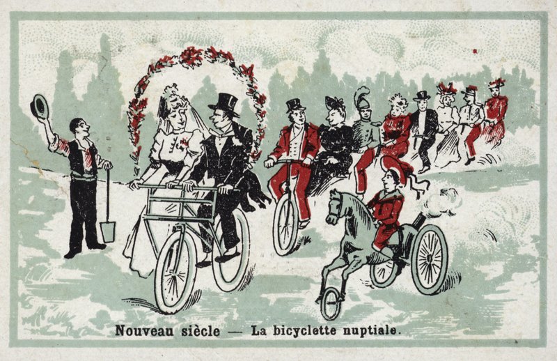 Nuevo siglo - la bicicleta de bodas de French School
