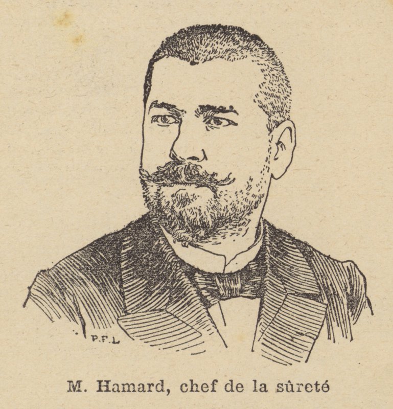Octave Hamard, jefe de la policía de París de French School