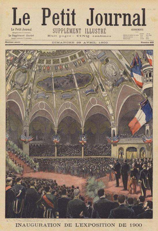 Inauguración de la Exposición Universal de 1900 en París de French School