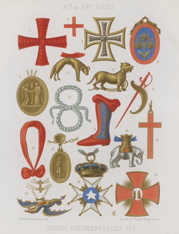Órdenes de caballeros de French School
