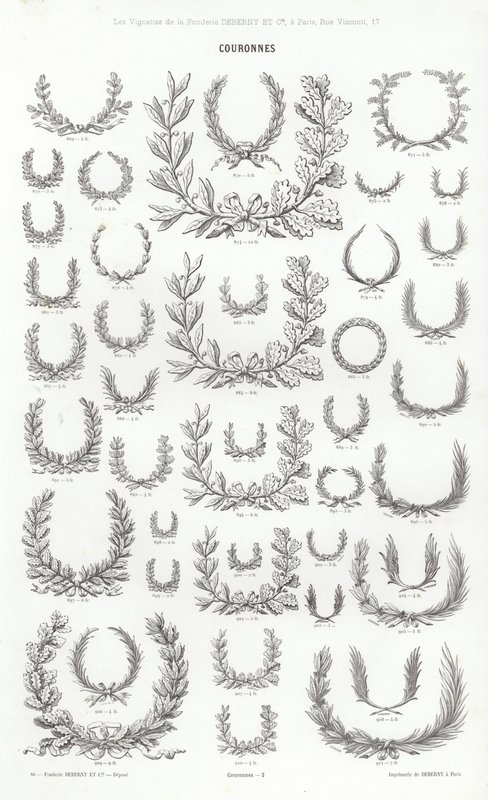 Página de Vignettes Typographiques de French School