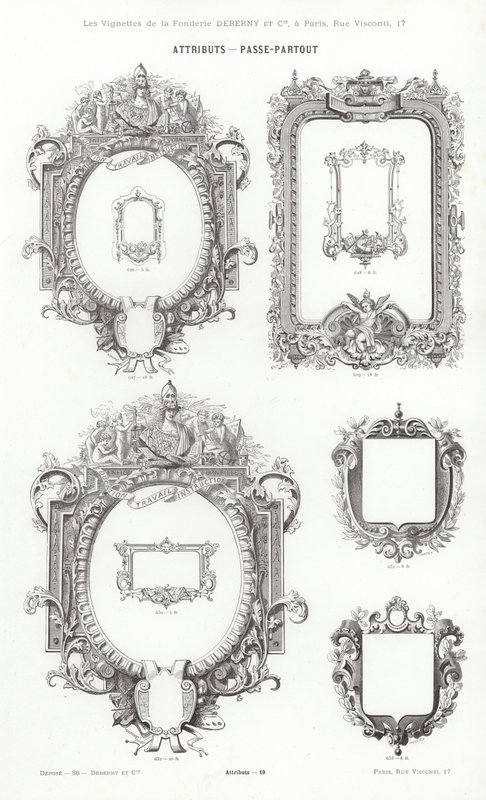 Página de Vignettes Typographiques de French School