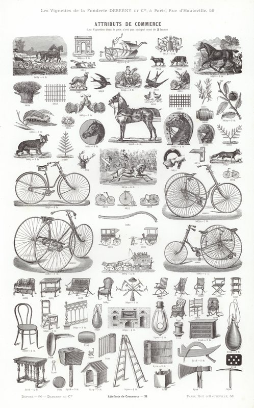 Página de Vignettes Typographiques de French School