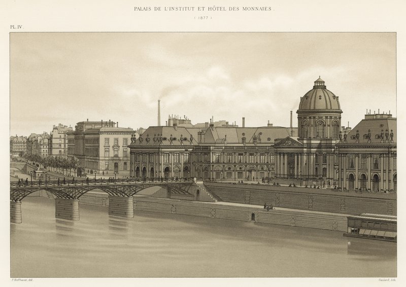 Palacio del Instituto y Hotel de las Monedas, 1877 de French School
