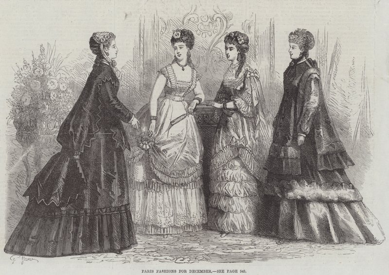 Moda de París para Diciembre de French School