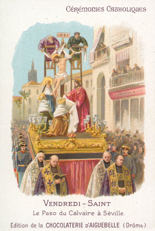 Paso del Calvario, Viernes Santo, Sevilla de French School