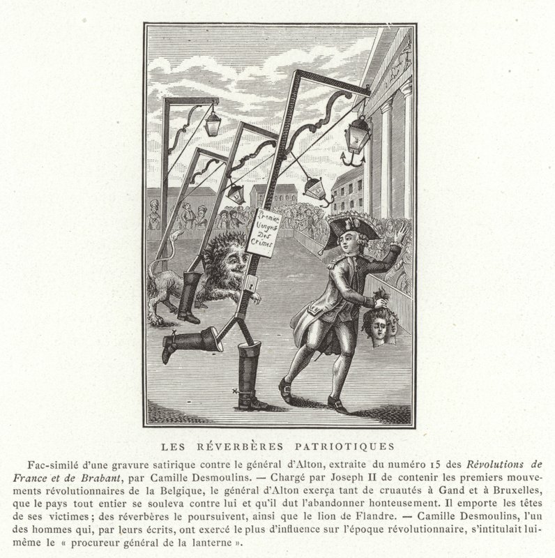 Farolas patrióticas de French School