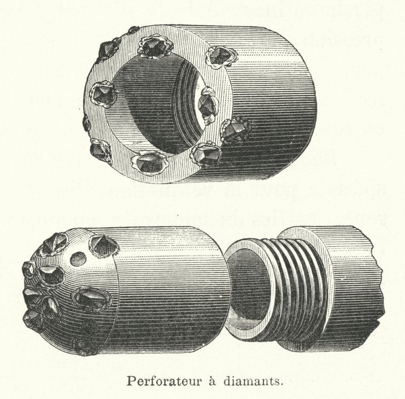 Perforador de diamantes de French School