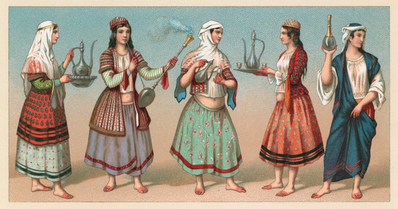 Traje persa de French School