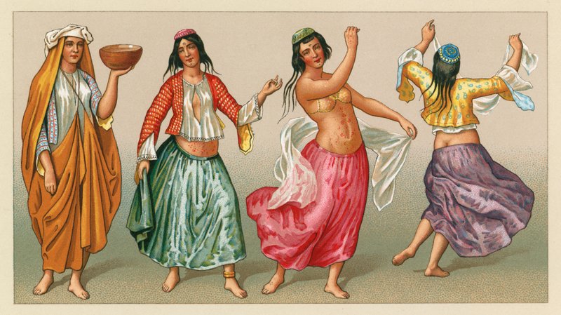 Traje persa de French School