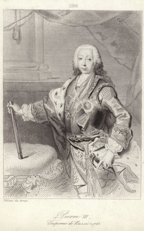 Pedro III de Rusia de French School