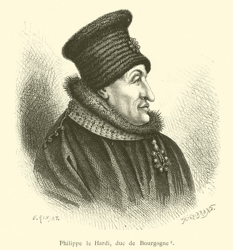 Felipe el Atrevido, duque de Borgoña (grabado) de French School