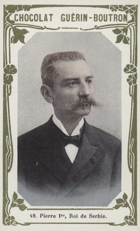Pedro I, Rey de Serbia de French School