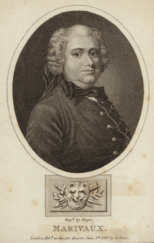 Pierre de Marivaux - Novelista y dramaturgo francés (1688-1763) de French School