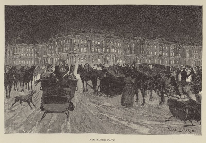 Plaza del Palacio de Invierno de French School