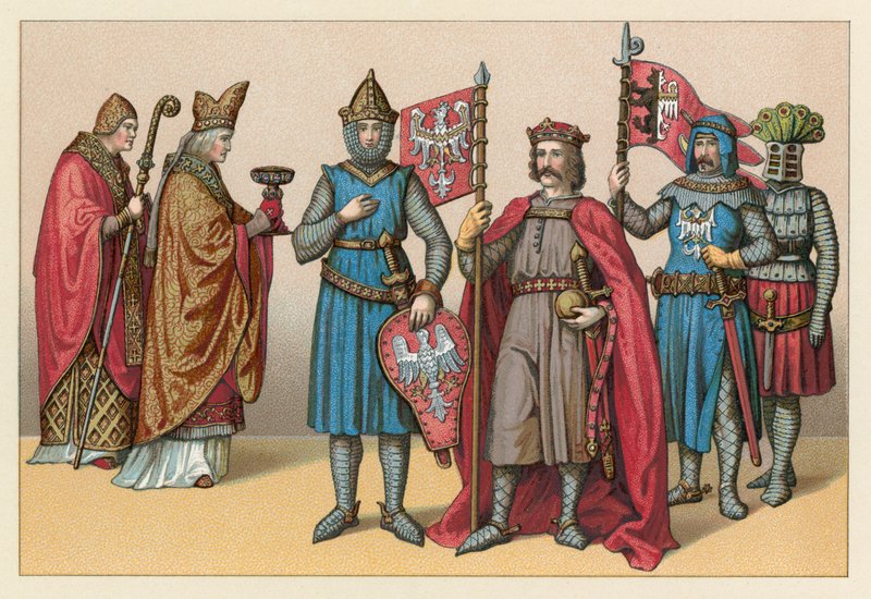 Traje de Polonia de French School