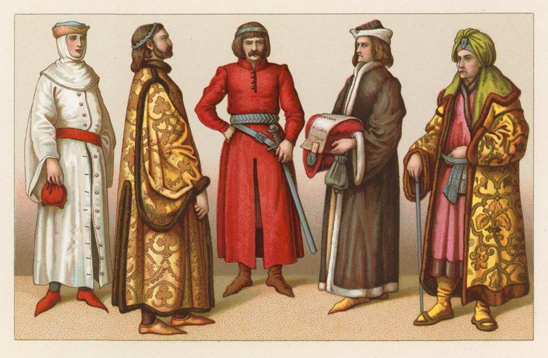 Traje de Polonia de French School
