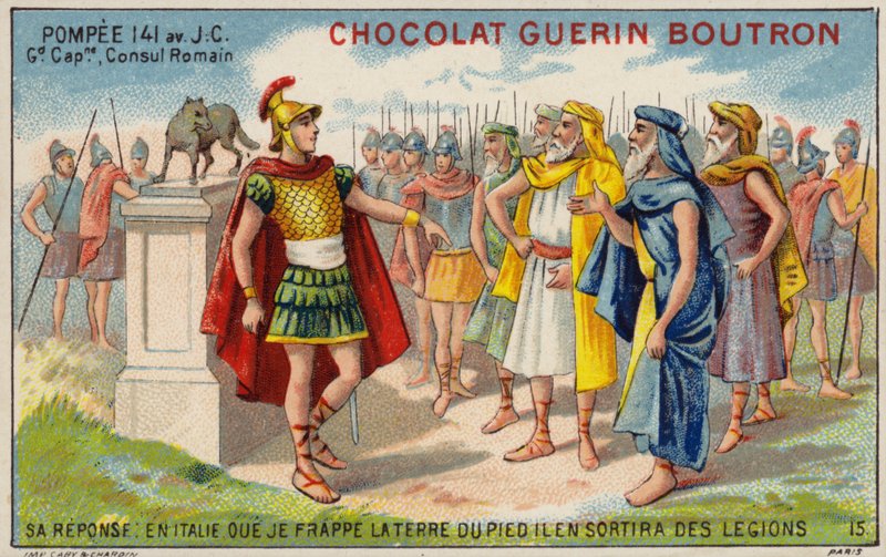 Pompeyo el Grande, general y cónsul romano de French School