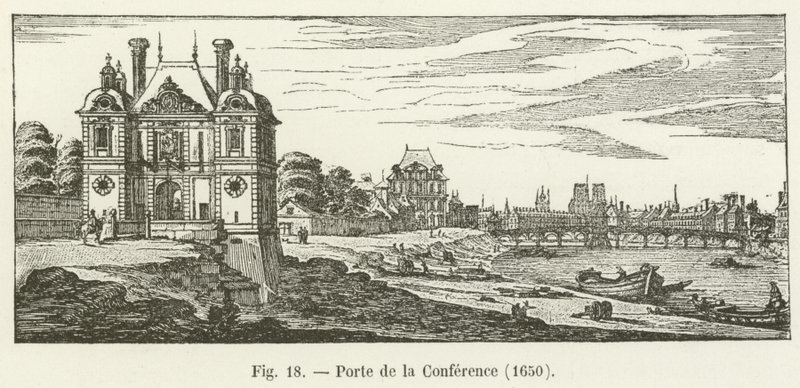 Puerta de la Conferencia, 1650 de French School
