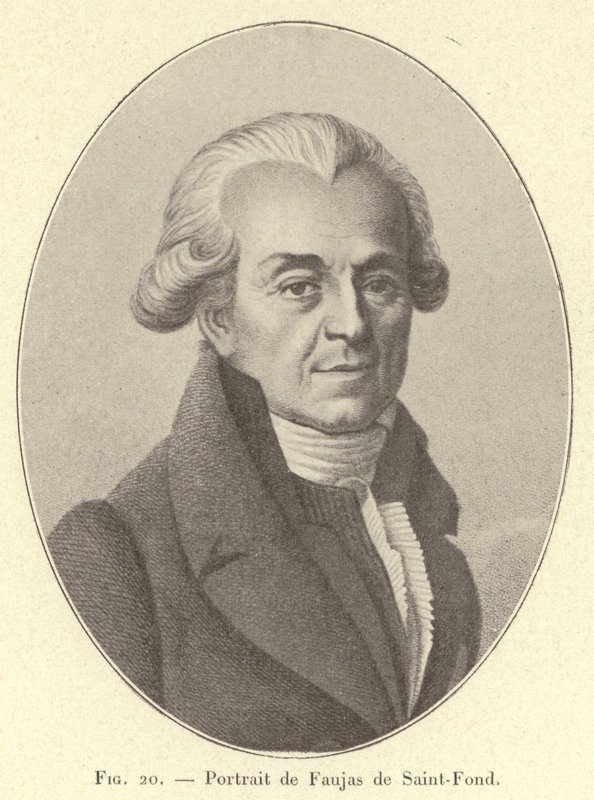 Retrato de Faujas de Saint-Fond de French School