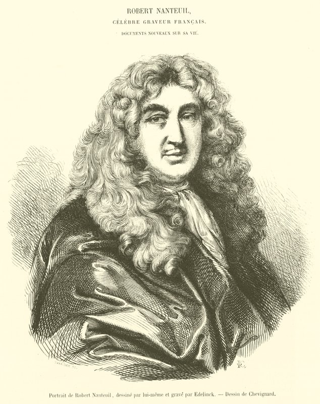 Retrato de Robert Nanteuil de French School