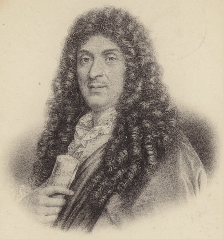 Retrato de Jean-Baptiste Lulli de French School