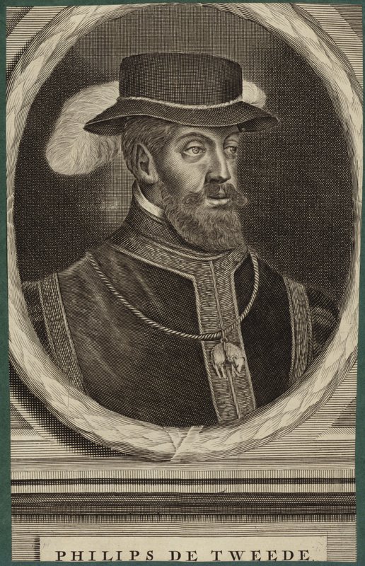 Retrato del Rey Felipe II de España de French School