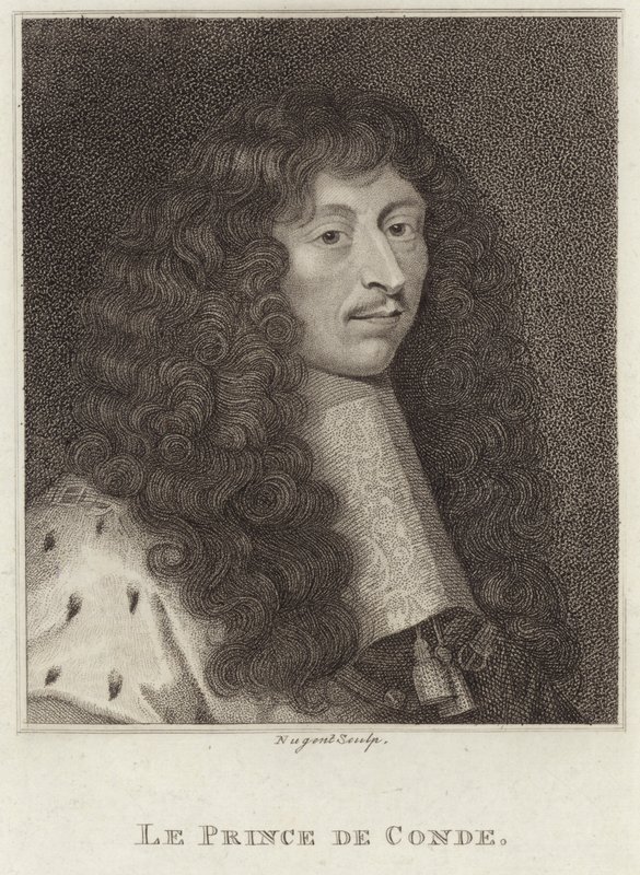 Retrato de Louis de Bourbon, Príncipe de Condé de French School