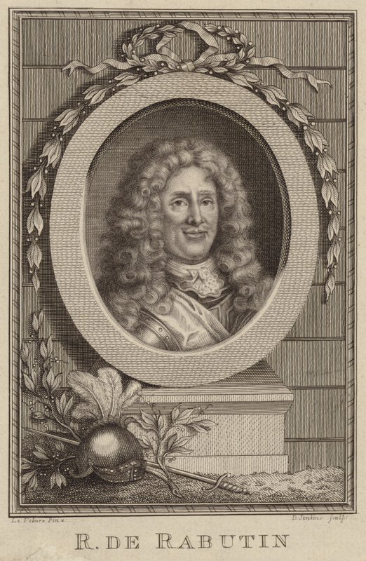 Retrato de Roger de Rabutin, Conde de Bussy de French School