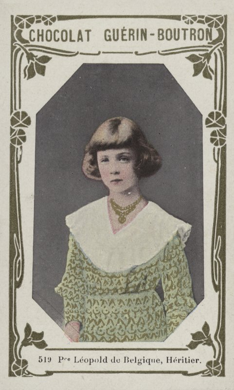 Príncipe Leopoldo de Bélgica, Heredero de French School