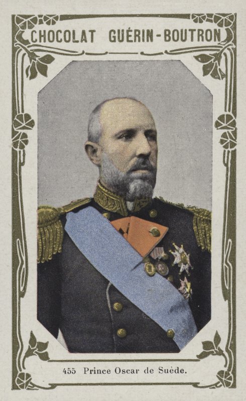 Príncipe Oscar de Suecia de French School