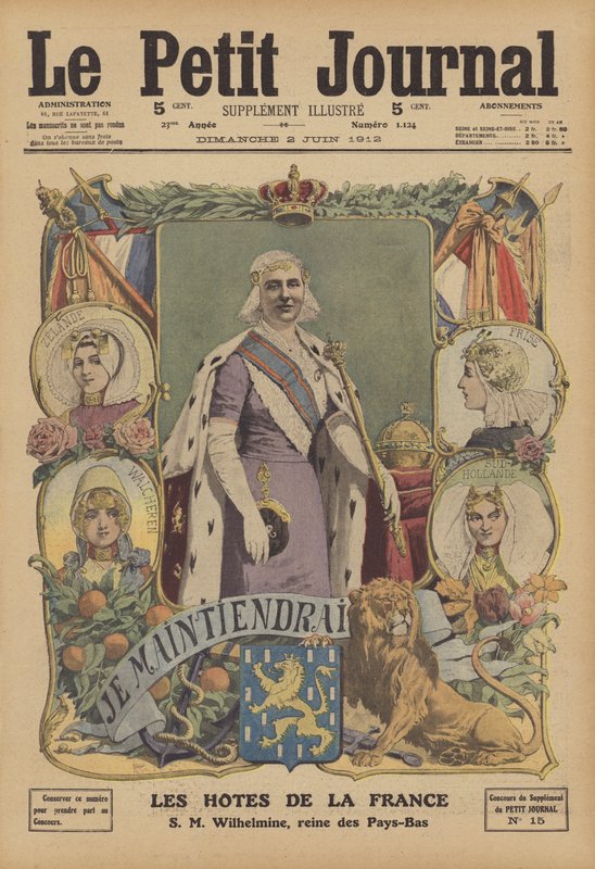 Reina Guillermina de los Países Bajos de French School