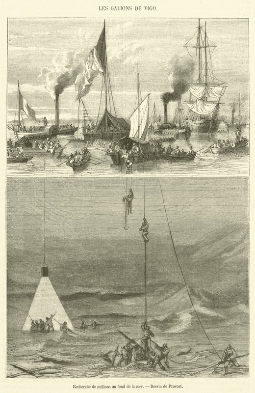 Búsqueda de millones en el fondo del mar de French School