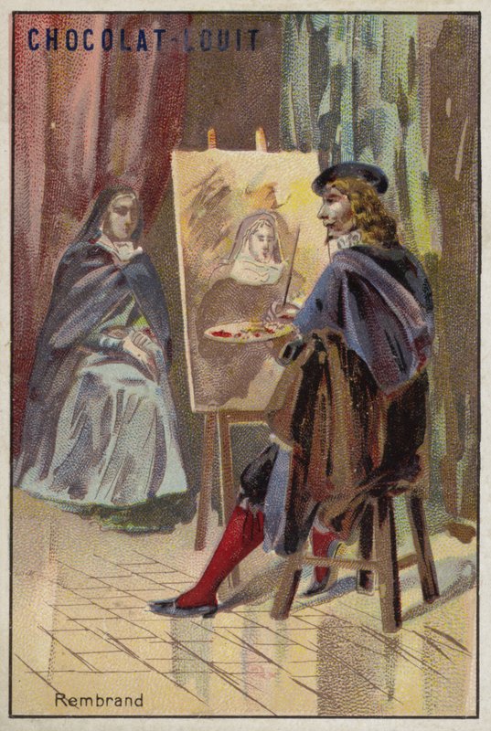 Rembrandt van Rijn, pintor holandés de French School