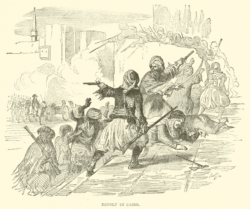 Revuelta en El Cairo de French School