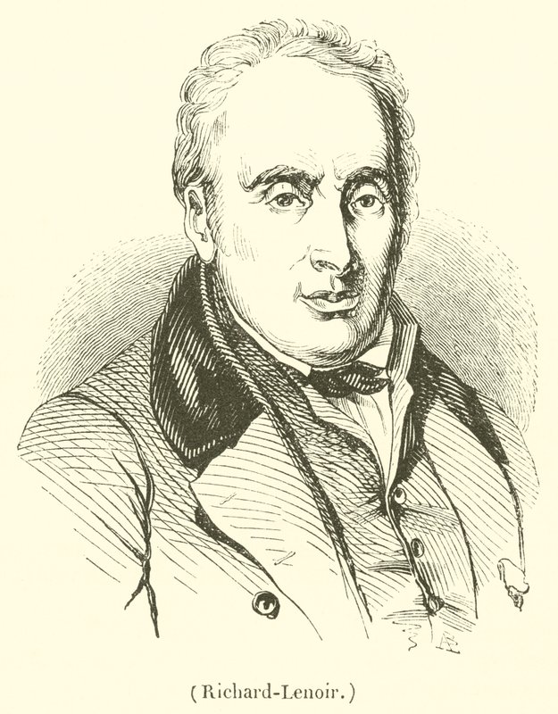 Richard-Lenoir (grabado) de French School