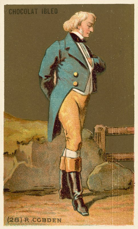 Richard Cobden, político inglés de French School