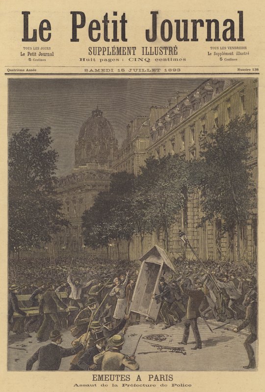 Disturbios en París de French School
