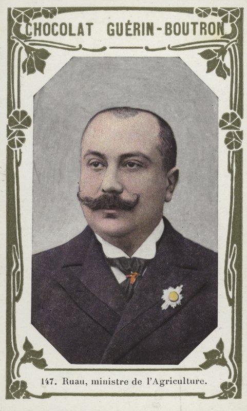 Ruau, ministro de Agricultura de French School