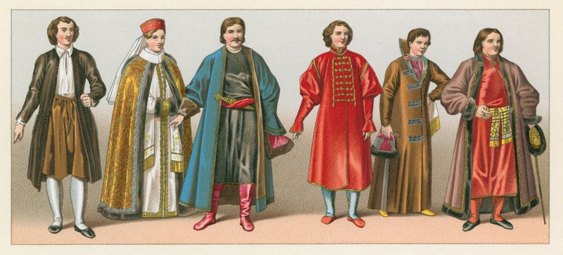 Traje de Rusia de French School