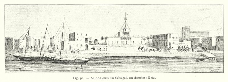 Saint-Louis de Senegal, en el último siglo de French School